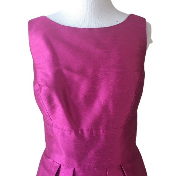 Alfred Sung Fuchsia Pink Fit & Flare Dress - Picture 3 of 7